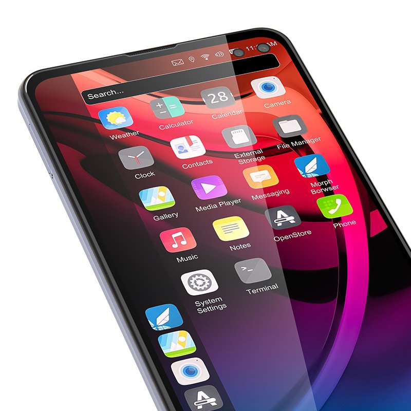 OEM Smartphone Ubuntu Linux Touch Screen 4G with Open Source Turnkey Mode